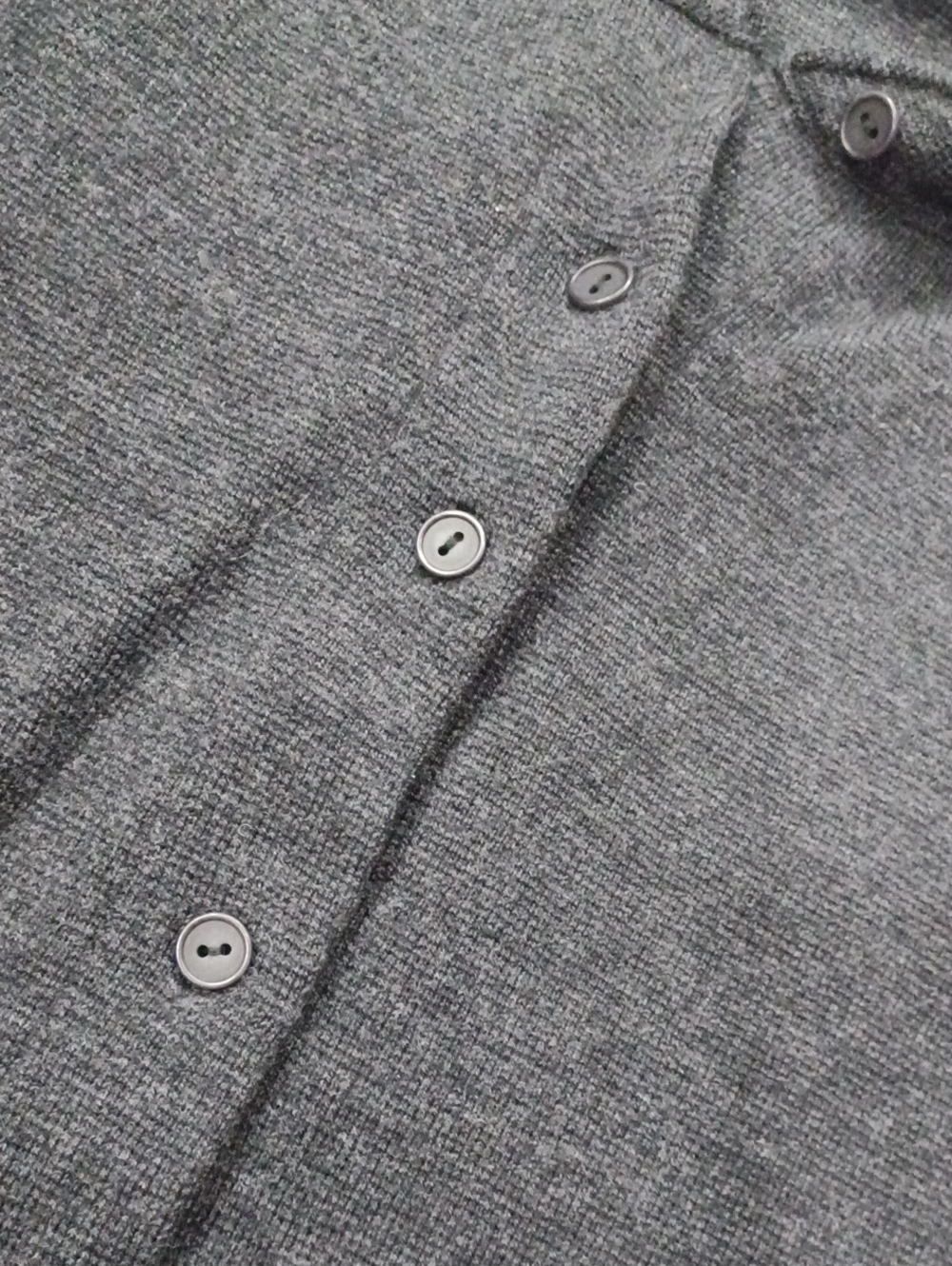 Eileen Fisher Long Button Down Knit Cardigan - Picture 3 of 4